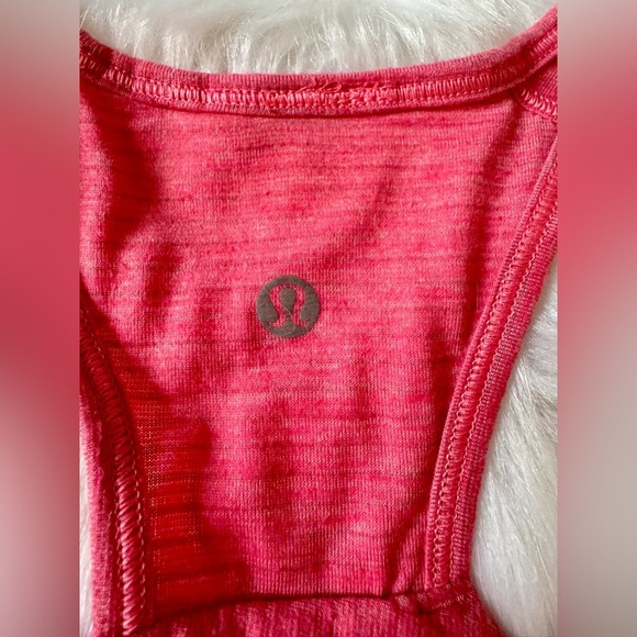 Lululemon Essential Tank Heathered Light Coral - Picture 4 of 7